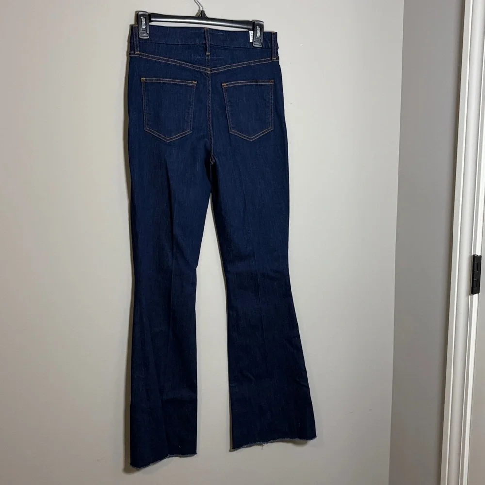 Frank and Eileen Flannigan Jean Clean Rinse Dark Wash Italian Power Denim 27 NEW